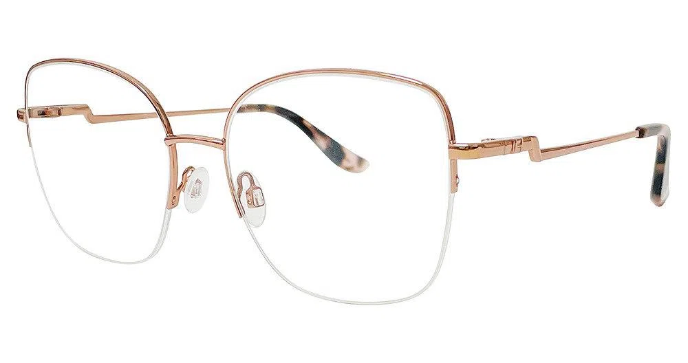 H Halston HH2011 Eyeglasses - Black - view 4